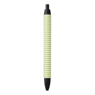 Green Zigzag, grün Zickzack, geometrisches Muster Kugelschreiber