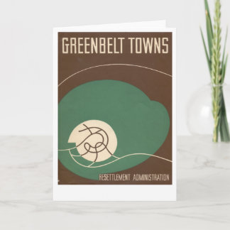 Greenbelt-Museumsanmerkungskarte Karte