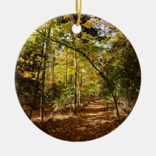 Greenbelt Park in Herbst I Maryland Landschaft Keramik Ornament