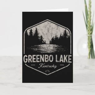 Greenbo Lake Kentucky Outdoor-Vintage  Karte