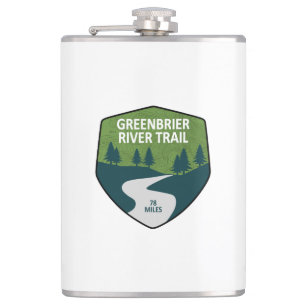 Greenbrier River Trail Flachmann