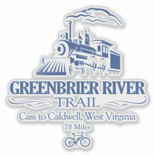 Greenbrier River Trail (RT) Aufkleber