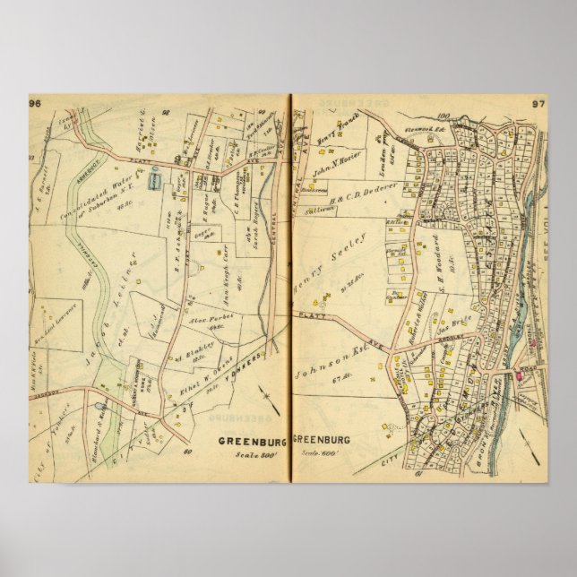 Greenburg, New York 2 Poster (Vorne)