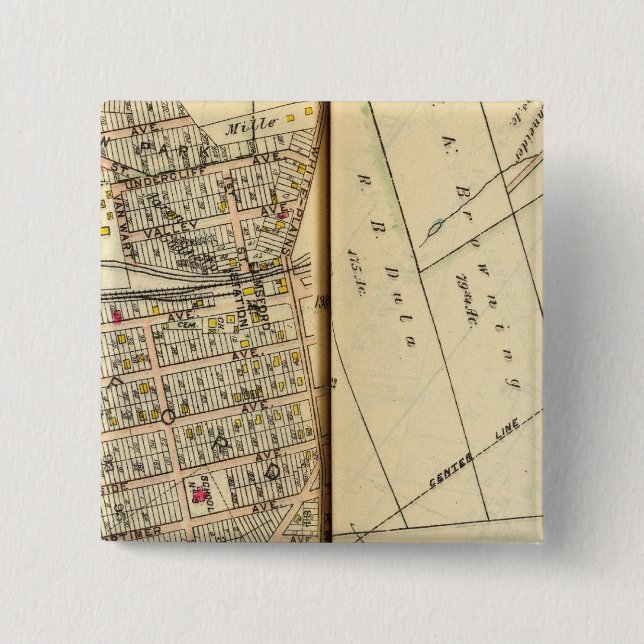 Greenburg, New York 4 Button (Vorderseite)