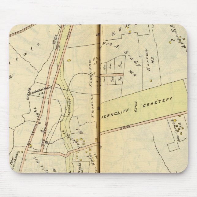 Greenburg, New York 4 Mousepad (Vorne)