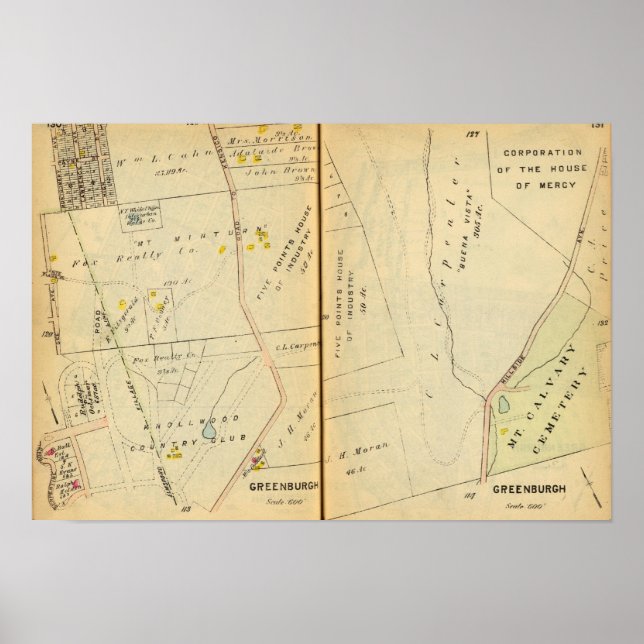 Greenburg, New York 8 Poster (Vorne)