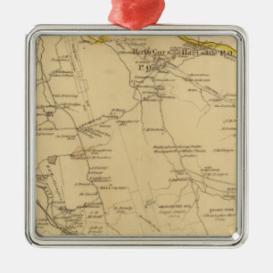 Greenburgh, New York Silbernes Ornament