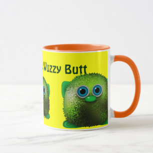 Greendle the Cudly Wuzzy-Hintern Drinking Tasse