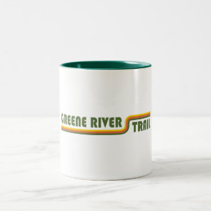 Greene River Trail Pennsylvania Zweifarbige Tasse