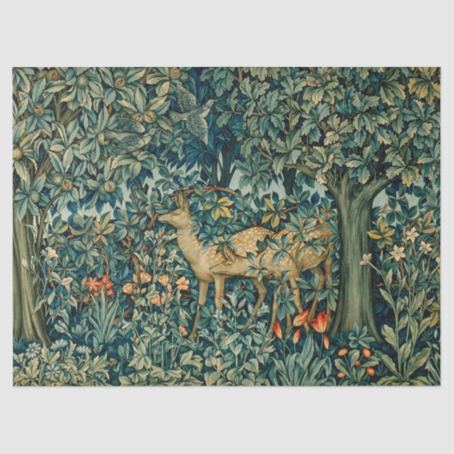 GREENERIE: WALDTIERE Weihnachten Seidenpapier (Vorderseite)