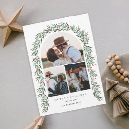 Greenery Arch Modernes Drehbuch 3 Foto Weihnachten