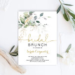 Greenery Brautparty Brunch Einladung<br><div class="desc">Eukalyptus-Brautparty-Brunch laden Sie ein</div>