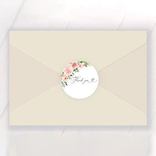 Greenery Brautparty Classic Round Aufkleber