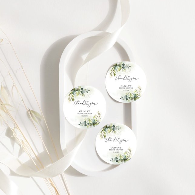 Greenery Brautparty Gift Tag Geschenkanhänger (Von Creator hochgeladen)