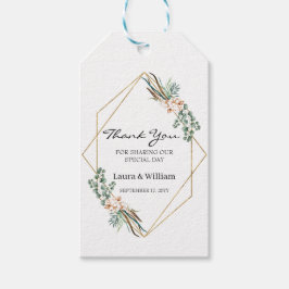 Greenery Eucalyptus Cotton Gastgeschenk Hochzeit V Geschenkanhänger