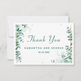 Greenery Eucalyptus Frameborder Dankeskarte