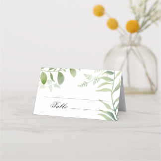 Greenery Eucalyptus Wedding Platzkarte