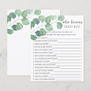 Greenery Eucalyptus - Wer kennt DADDY am besten