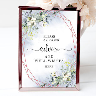 Greenery Eukalyptus Ratgeber und wünscht sich Unte Poster