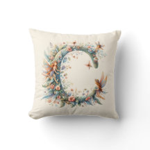 Greenery Fairies Monogram Letter C