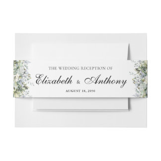 Greenery Floral Wedding Einladung Bly Band