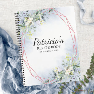 Greenery Geometric Brautparty Rezept Buch