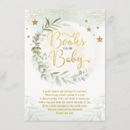 Greenery Gold Moon Twinkle Star Books for Baby Begleitkarte