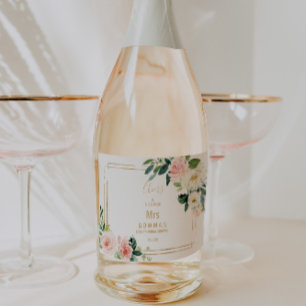 Greenery & Golden Geometric Elegantes Brautparty