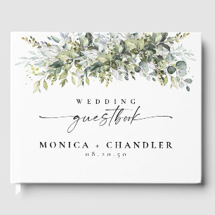 Greenery Herbal Wedding Gästebuch