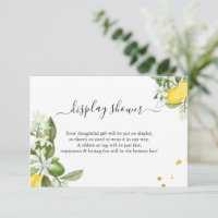 Greenery Lemony Display Bridal Polterabend