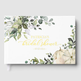 Greenery Pumpkin Fall Brautparty Gästebuch