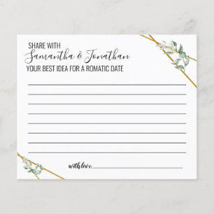 Greenery Share Date Idee bridal zweisprachiges Spi