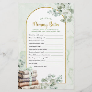 Greenery Storybook Wer Mommy Better Games kennt