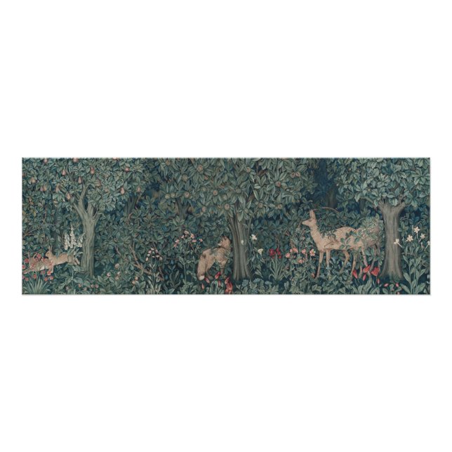 Greenery, Victorian Era Tapestry by Henry Dearle Fotodruck (Vorne)