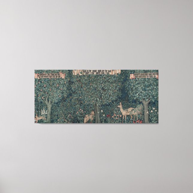 Greenery, Victorian Era Tapestry by Henry Dearle Leinwanddruck (Vorderseite)