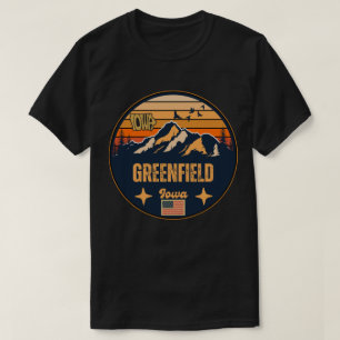 Greenfield, Iowa Ia, Vereinigte Staaten T-Shirt