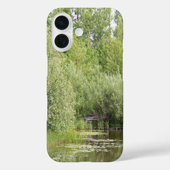Greenhill Pond Case-Mate iPhone Hülle (Rückseite)