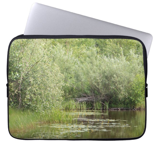 Greenhill Pond Laptopschutzhülle (Vorderseite)