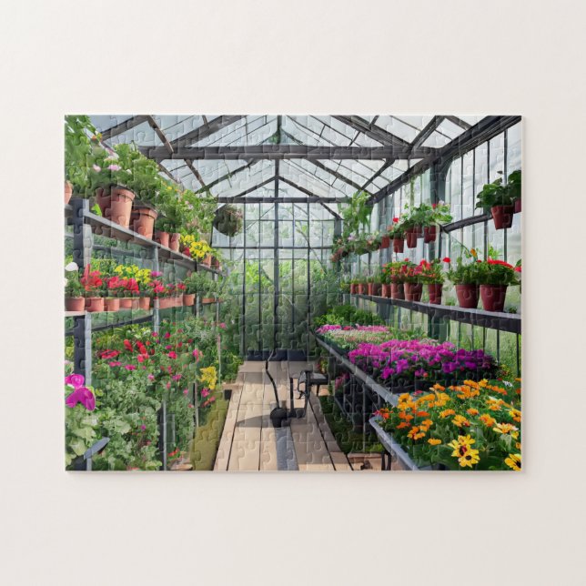 Greenhouse 1 The Daily Jigsaw Puzzle Jigsaw (Horizontal)