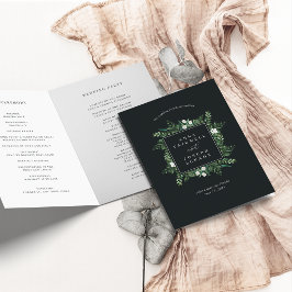 Greenhouse | Botanische Hochzeit mit Wasserfarbe Programm
