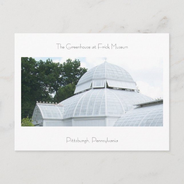 Greenhouse im Frick Museum Postkarte (Vorderseite)