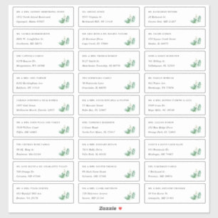 Greenhouse   Private Guest Address Labels