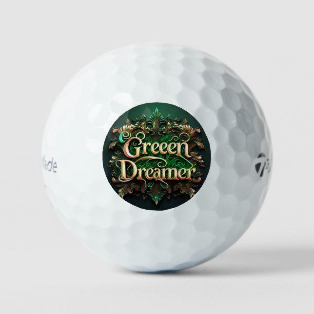 "Greenify Your Life" Golfball (Vorderseite)