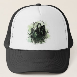 Greenish Aragorn Vector Collage Truckerkappe