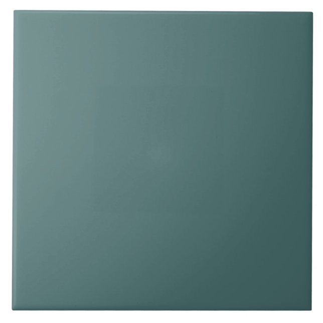 Greenish-Blue Solid Color Fliese (Vorderseite)