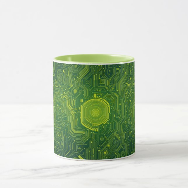 Greenish Cyber Tasse (Zentrum)