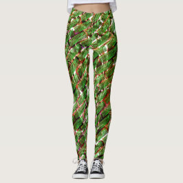 Greenish Wand Wirkung und Blasen Lachs Farbe? Leggings