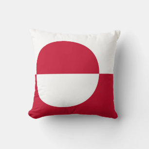 Greenland Flag American MoJo Pillow Kissen