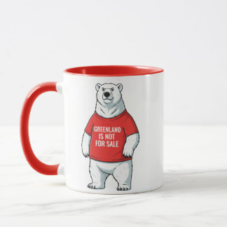 Greenland Is Not For Sale Polar Bear  Tasse