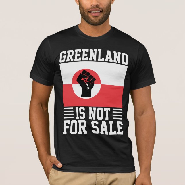 Greenland Is Not For Sale - Support Greenland T-Shirt (Vorderseite)